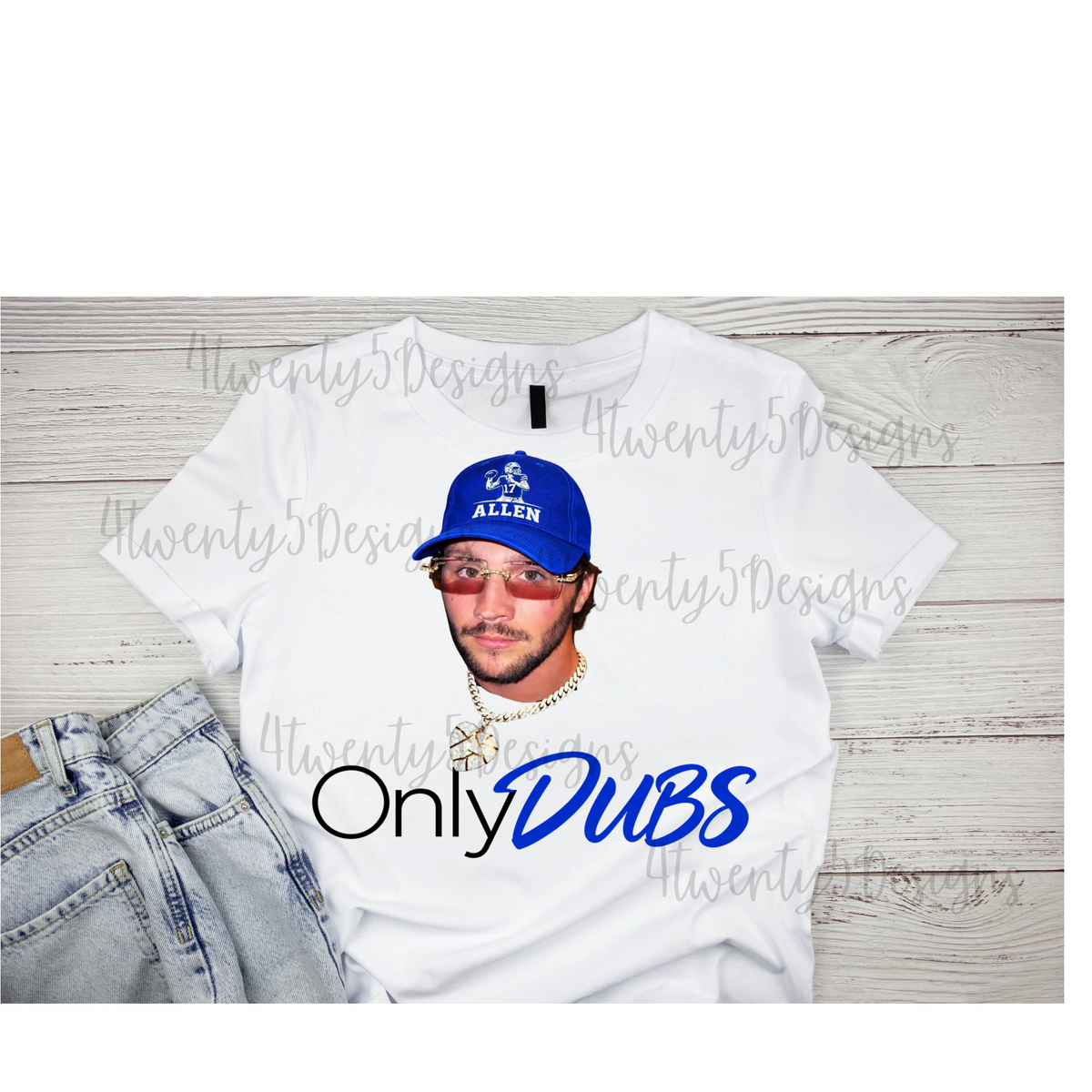 Josh Allen OnlyDubs TShirt