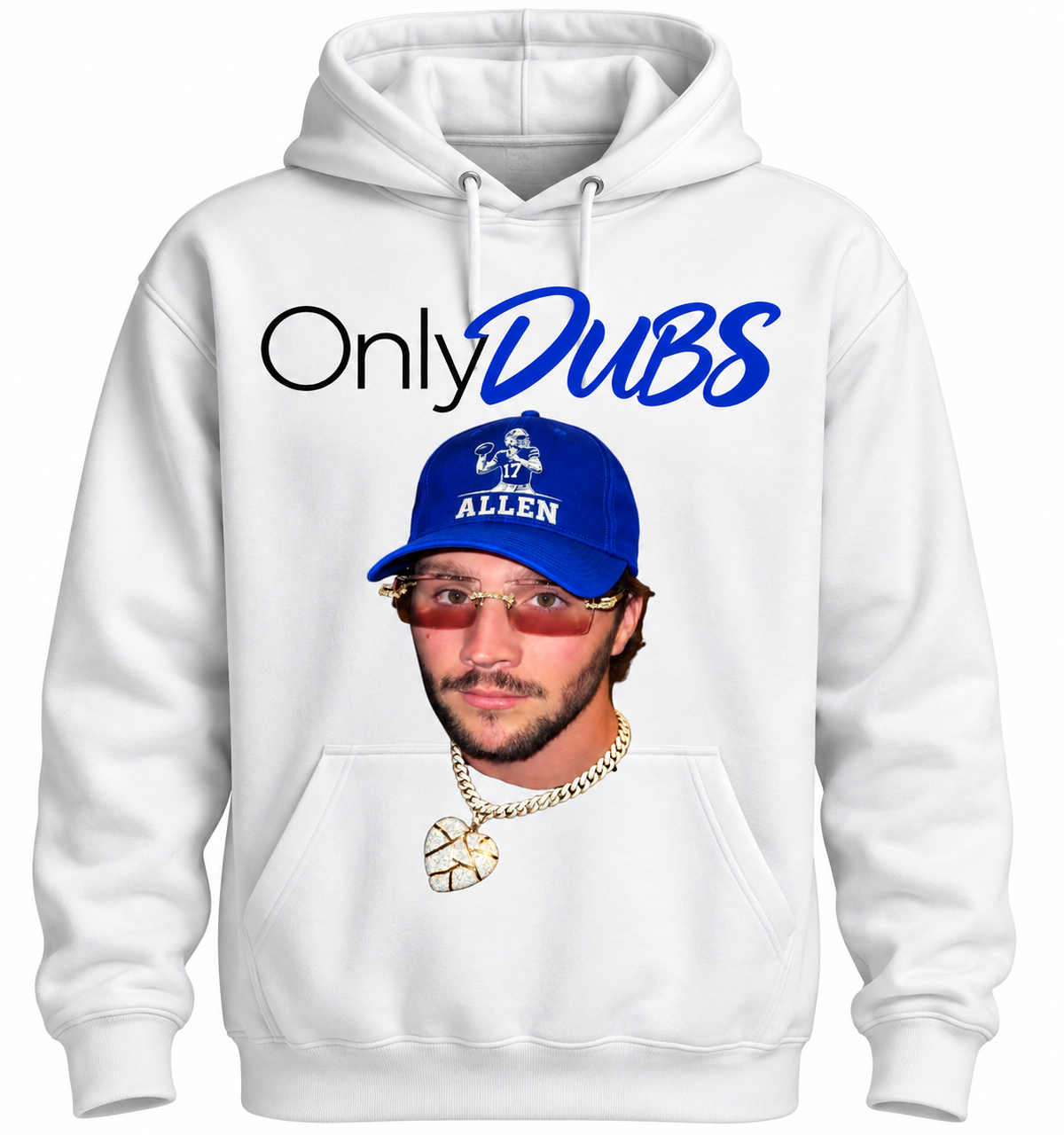 Josh Allen Only Dubs Hoodie