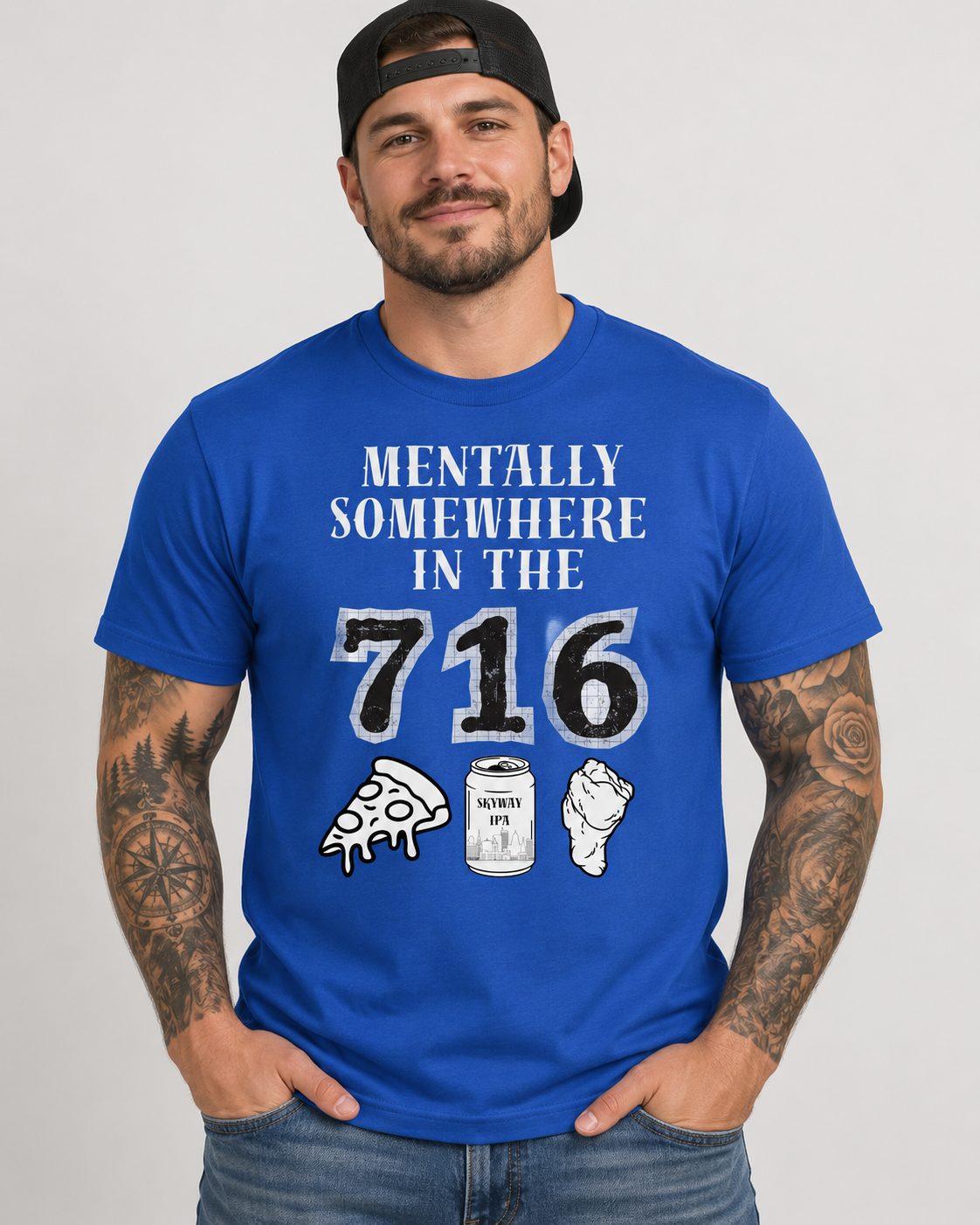 Mentally in the 716 T-Shirt